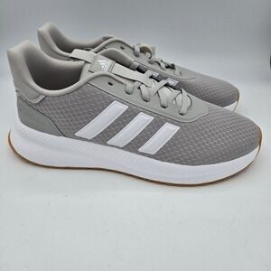 Adidas Runfalcon 3.0 Cloudfoam Gray White Running Shoes Sneakers New